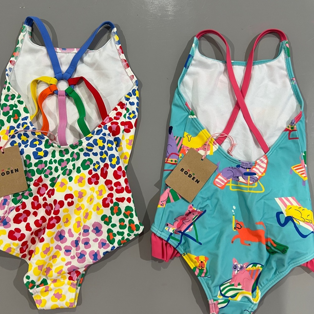 Boden Kids' Multicolor Swimsuits